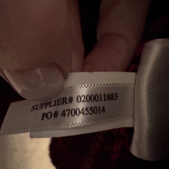 CHAPS Ralph Lauren Women’s Cotton Red & Black Buffalo Plaid Shawl Collar - Sz XL - Picture 4 of 9